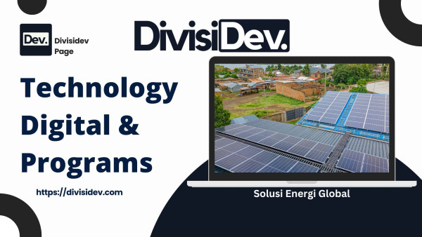 5 Teknologi Untuk Solusi Energi Global